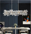 Candelabru Cristal NEXORA Regalis, 10xE14, 78X28cm, Inaltime Reglabila, Design Elegant