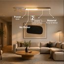 Lustra LED cu Proiector Reglabil FISSO Camilla, 66W, lumina Rece/Calda/Neutra, Auriu Lucios Lustre LED Default Title Alessandro Design