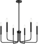 Lustra Metalic AVANT, tip Pendul cu brate, D63 cm Rotunda, 6xE14, Negru Lustre Industrial Default Title Alessandro Design