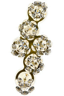 Aplica LED Cristal Decorativa BLOSSOM Lumina Rece/Neutra/Calda Auriu Aplice de Interior Default Title Alessandro Design