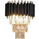 Aplica Candelabru Cristal VERSAILLES Piccolo, 2xE14, Negru