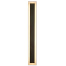 Aplica LED de Exterior Mack, Lungime 30cm, 4W, IP65, Metal, Liniar, Negru