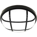 Aplica LED de Exterior AX311/218BK, Diametru 21.8cm, IP65, Lumina Calda