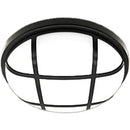 Aplica LED de Exterior AX311/218BK, Diametru 21.8cm, IP65, Lumina Calda