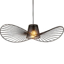 Lustra Suspendata ELIAS 60cm, 1x E27, Metal, Inaltime Reglabila, Negru Lustre Moderne Default Title Alessandro Design