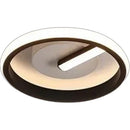 Lustra LED VICTORIA 19W, Rotunda, lumina Rece/Calda/Neutra, Negru, Alb