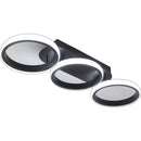 Lustra LED ELIO 24W, 3 Cercuri, Liniara, lumina Rece/Calda/Neutra, Negru Lustre LED Default Title Alessandro Design