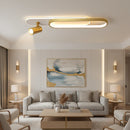 Lustra LED cu Proiector Reglabil FISSO Camilla, 48W, lumina Rece/Calda/Neutra 3000K/4000K/6000K, Auriu Lucios, Metal si Acril Lustre LED Default Title Alessandro Design