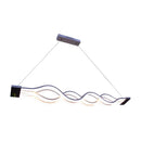 Lustra LED suspendata cu telecomanda WAVE 89W, Liniara, lumina Rece/Calda/Neutra, Dimabila, Alb, Inaltime Reglabila Lustre LED cu Telecomanda Default Title Alessandro Design