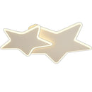 Lustra LED cu telecomanda 41W,  Stele, lumina Rece/Calda/Neutra, Dimabila, Alb