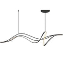 Lustra LED suspendata cu telecomanda LIBRE, 42W, lumina Rece/Calda/Neutra, Dimabila, Negru, Inaltime Reglabila Lustre LED cu Telecomanda Default Title Alessandro Design