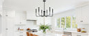 Lustra Metalic AVANT, tip Pendul cu brate, D63 cm Rotunda, 6xE14, Negru Lustre Industrial Default Title Alessandro Design