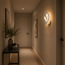 Aplica LED LILY 14W Petala Lumina Rece/Calda/Neutra Acril si Metal Alb