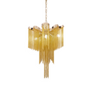 Candelabru Aurora, 4xE14, Diametru 43 cm, Inaltime 68 cm, Auriu, Metal