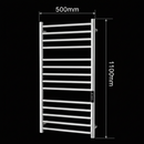 Calorifer Electric pentru Prosoape, 240W, Metal, Argintiu