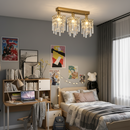 Candelabru Cristal Imperia, 3xE14, 35x6x9, Auriu, Cristal, Metal Candelabre Cristal Default Title Alessandro Design