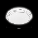 Plafonieră LED 23 cm, 22W, 3000K / 4000K / 6000K, Alb, Metal si Acril Plafoniere LED Default Title Alessandro Design