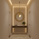Aplica LED Decorativa MANOS, 13x120cm, 1xE27, Sticla si Resina, Auriu
