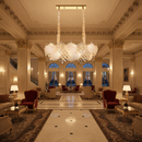Candelabru Cristal LUXE Supremo, 11xE14, Dimensiuni 83x33 cm, Inaltime 28cm, Auriu Lucios, Inaltime Reglabila, Design Elegant Candelabre Cristal Default Title Alessandro Design