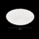 Plafonieră LED 23 cm, 22W, 3000K / 4000K / 6000K, Alb, Metal si Acril