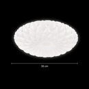 Plafonieră PL154 LED 35 cm, 31W, 3000K / 4000K / 6000K, Alb, Metal si Acril