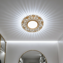 Spot LED ORBITA, 5W, Rotund, Lumina Rece/ Calda, Bronz Antichizat, Rasina si Sticla
