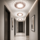 Spot LED ORBITA, 5W, Rotund, Lumina Rece / Calda, Bronz Antichizat, Rasina si Sticla
