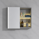 Set Mobilier NOVA pentru Baie, Dulap Lavoar + Dulap Oglinda 60cm, 2 Piese, Gri Mobilier Baie Default Title Alessandro Design
