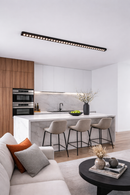 Proiector LED Liniar Aplicat Grilă 35W, Lumina Neutra 4000k, 35 surse, 94x3.5x6.5 cm