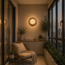 Aplica LED Decorativa CELESTIA Ø20 Lumina Rece/Neutra/Calda Auriu Aplice de Interior Default Title Alessandro Design