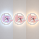 Lustra LED cu telecomanda 71W, Diametru 50cm, lumina Rece/Calda/Neutra, Roz Lustre LED cu Telecomanda Default Title Alessandro Design