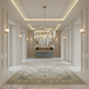 Candelabru Cristal TWEEZE Magno, Φ60cm, 12xE14, Auriu, Metal si Cristal
