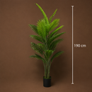 Copac Artificial Tip Palmier, 3 Brate, 190 cm, Verde