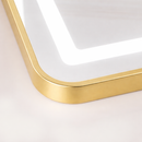 Oglinda LED Rectangulara, 45x140cm, Elena Senzor Radar Marcello, Sistem Dezaburire, Ceas & Termometru, Dimabila, Dressing Couture