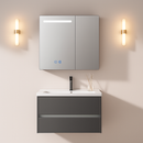 Mobilier Baie, Dulap Cu Oglinda LED T1319G/80 Gri