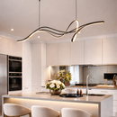 Lustra LED suspendata cu telecomanda LIBRE, 80W, lumina Rece/Calda/Neutra, Dimabila, Negru, Inaltime Reglabila