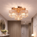 Lustra Sasha, LC117/3GD, 3x E27, Metal, Auriu