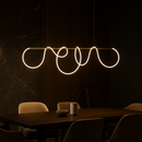 Lustra LED DIVINO Auriu 96W cu Tub Silicon Flexibil, 96W, 150cm – Lumina Reglabila 3000K/4000K/6000K Lustre Moderne Default Title Alessandro Design