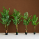 Decorațiune Roystonea Regia, 200 cm, 15 frunze, Verde