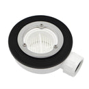 Cadita de dus dreptunghiulara 80x120 cm, slim 3 cm, negru