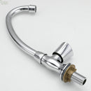 Baterie Apa Rece cu Pipa Rotativa, Crom, AR003