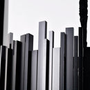 Candelabru Cristal BLOIS Eleganza 10xE14, Diametru 75cm, Negru, Inaltime Reglabila