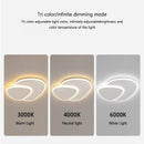 Lustra LED cu telecomanda FUTURA LUMINA 98W, Ovala, lumina Rece/Calda/Neutra, Dimabila, Alb