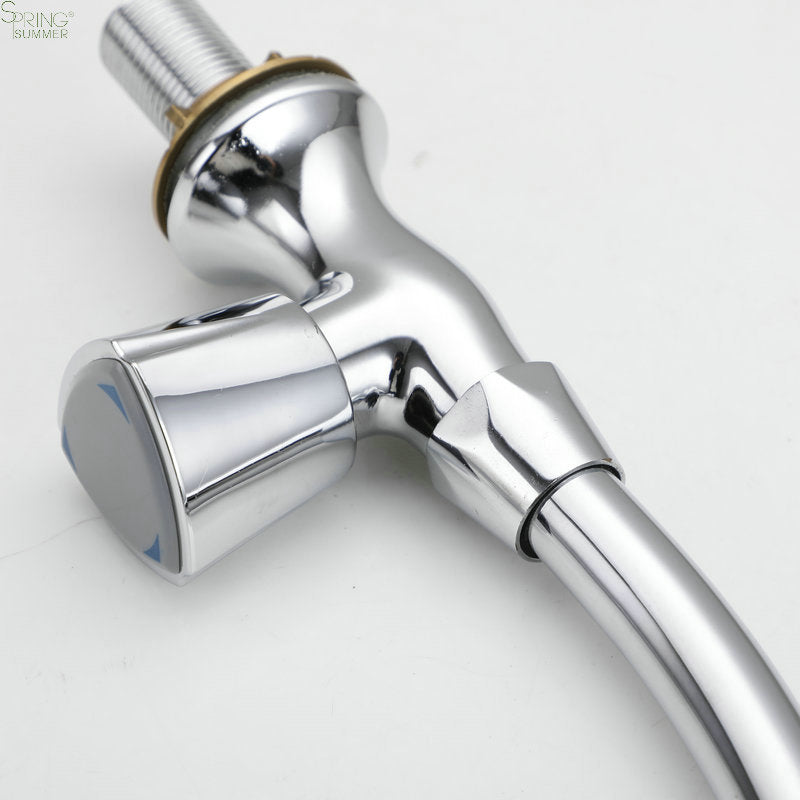 Baterie Apa Rece cu Pipa Rotativa, Crom, AR003