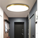 Plafoniera LED SOLIS 47cm 48W Lumina Rece Auriu Plafoniere LED Default Title Alessandro Design