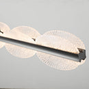 Lustra LED suspendata cu Telecomanda ISOTTA 105W, lumina Rece/Calda/Neutra 3000K/4000K/6000K, Dimabila,Inaltime Reglabila, Negru si Argintiu, Metal si Cristal Lustre LED cu Telecomanda Default Title Alessandro Design