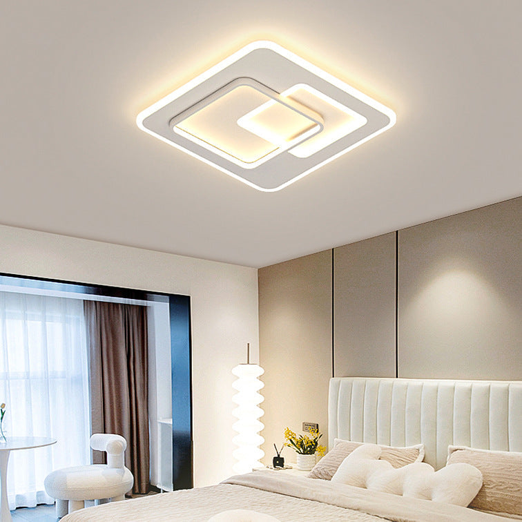 Lustra LED cu telecomanda NOLUX 120W,  Patrata, lumina Rece/Calda/Neutra, Dimabila, Alb