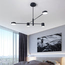 Lustra LED GALIOS 48W, 4 Elemente, lumina Rece/Calda/Neutra, Negru Lustre Moderne Default Title Alessandro Design