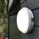 Aplica LED de Exterior AX310/162WH, Lumina Calda 3000K, Diametru 16.2cm, IP65, Alb