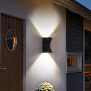 Aplica LED Scarlat Exterior, 6W, Negru, Metal, IP65, 3000K